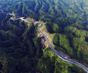 Zig-Zag road Arunachal Pradesh