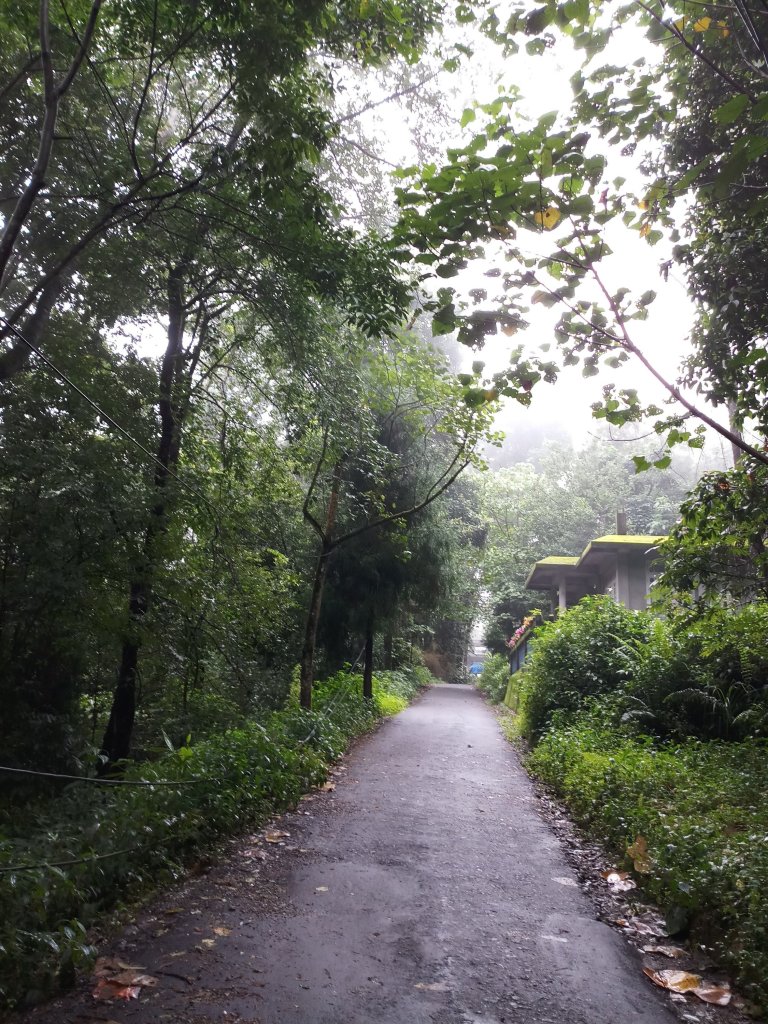 View of narrow road at Delo hill