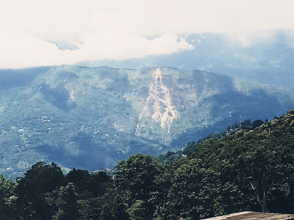 View of Durpin Hill from Durpin Monastery Kalimpong